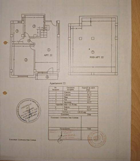 Penthouse cu 4 camere decomandat în Berceni