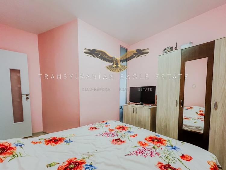 Apartament cu 2 camere semidecomandat, mobilat în Apahida