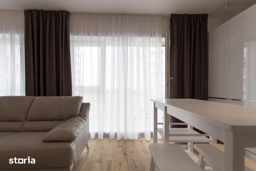 Apartament cu 2 camere semidecomandat în Pipera