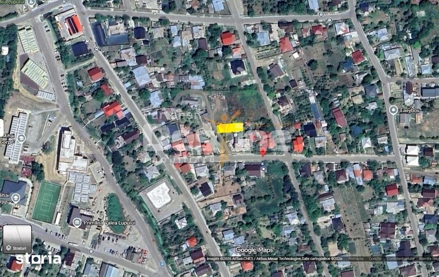 Teren Intravilan 325 - 350 mp - Valea Lupului - Centru - 1