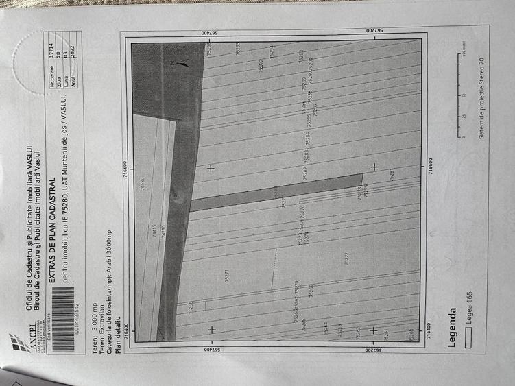 Teren de 24400 mp, în Exterior Vest