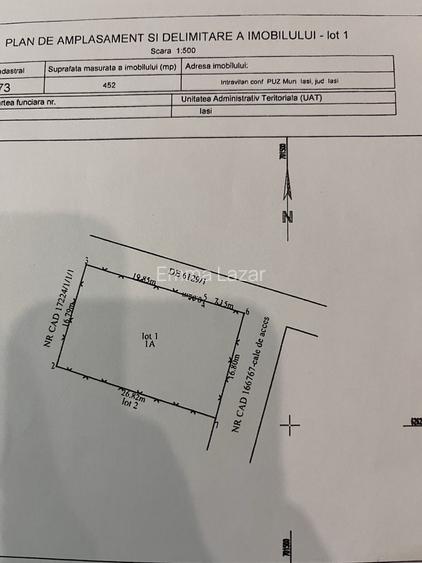 Vand teren intravilan str. Alexandru Zirra zona Bucium