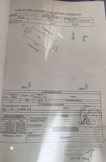 Teren de 13396 mp, în Centura