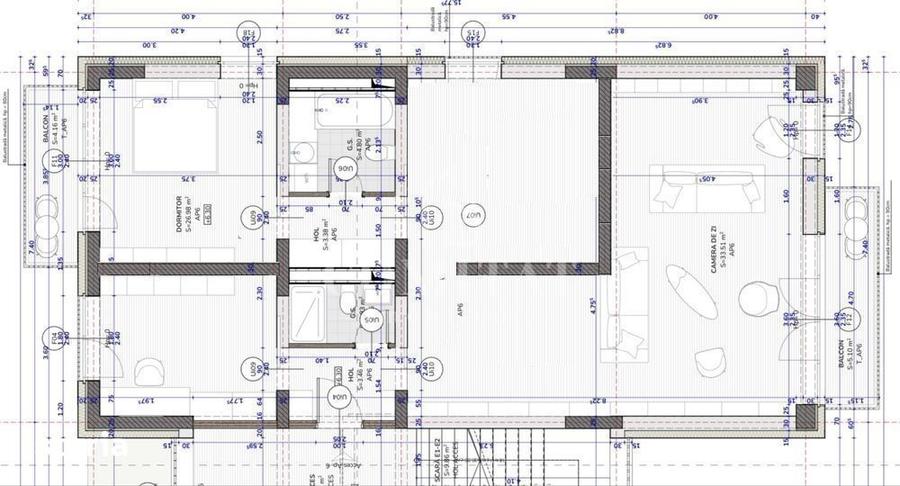 Apartament generos cu 4 camere | 100 mp | Europa - 2