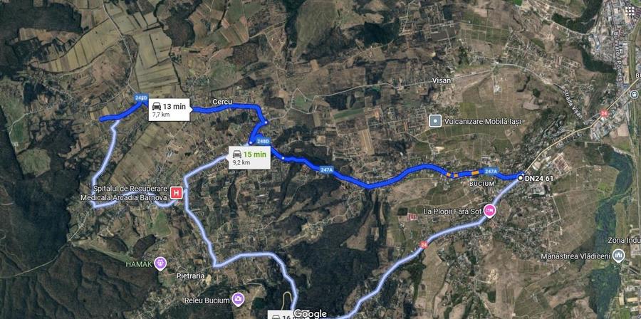 Teren Construcții intravilan de 4777 mp, în Bârnova