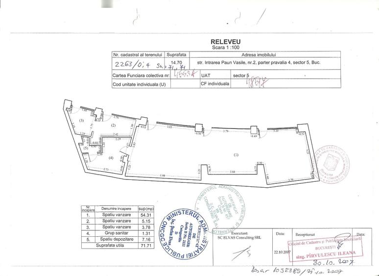 Spațiu comercial, de 72 mp, în Kogălniceanu