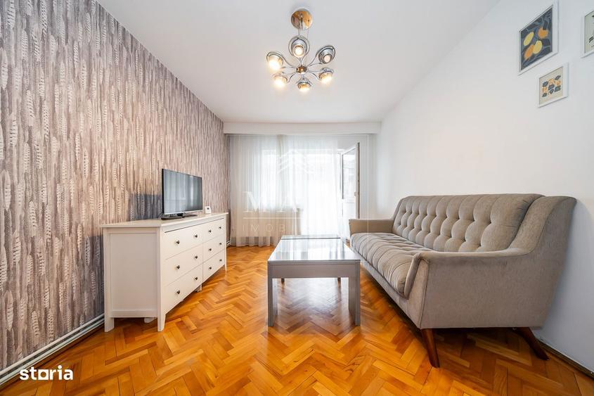 Apartament cu 4 camere decomandat, mobilat în Central
