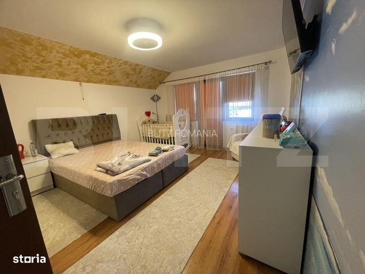 Casa cu 4 dormitoare, 280 mp, garaj, teren 500 mp