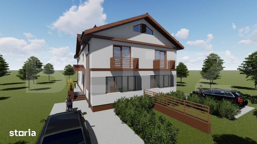 Duplex 4 camere, 140 mp utili, suprafata teren 300 mp, Giroc - 4