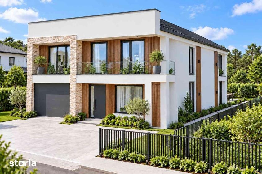 Casă cu 7 camere cu Teren 450 Mp în Corbeanca