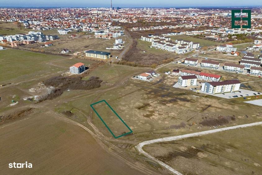Teren intravilan 1006 mp - Giroc - Timisoara - 2