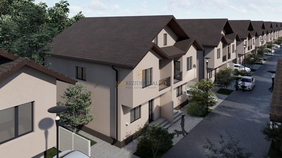 Duplex cu 4 camere cu Canalizare în Central