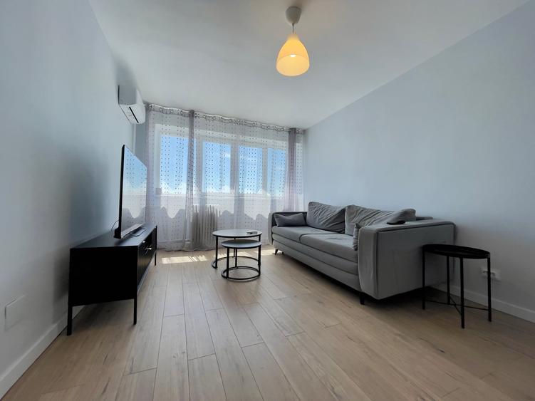 Apartament cu 2 camere semidecomandat, mobilat în Iancului