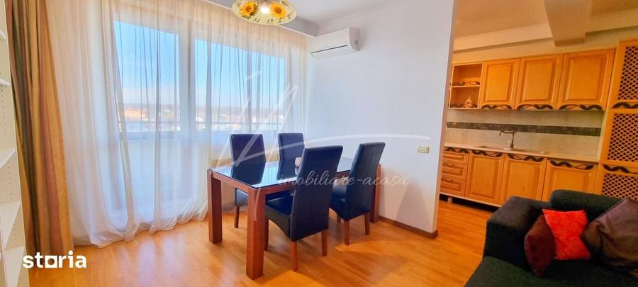 Apartament cu 3 camere semidecomandat în Băneasa