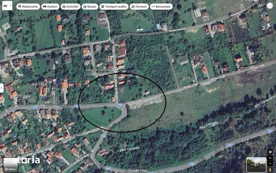 Teren de 1000 mp, în Central