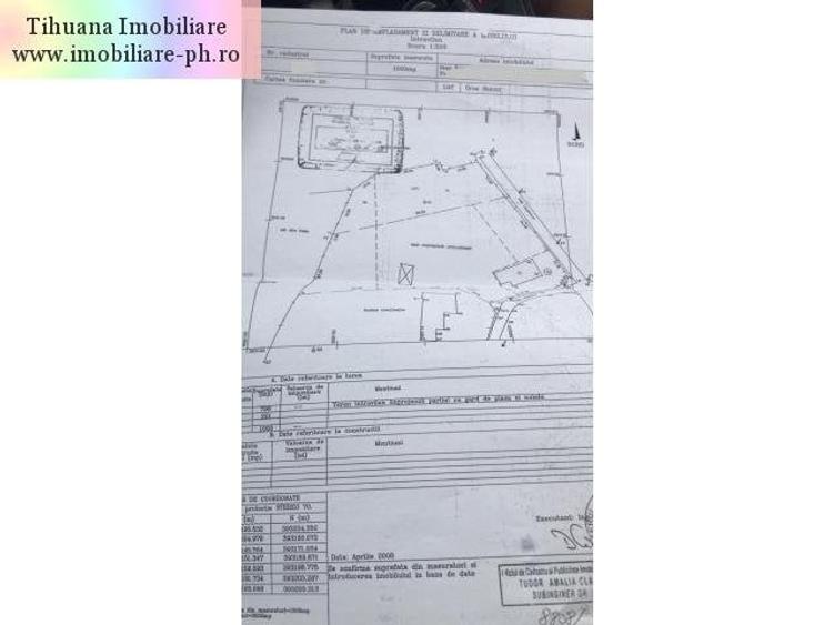 Teren Construcții intravilan de 1000 mp, în Exterior Nord
