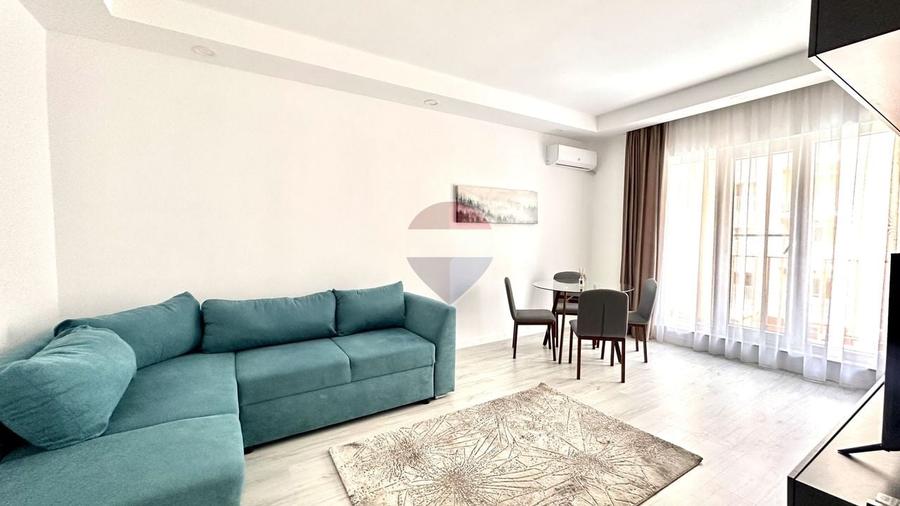 Apartament 2 camere Cosmopolis Q17 vedere la piscina - 6