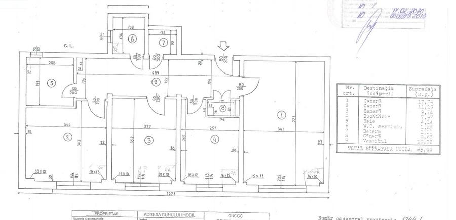 Apartament cu 3 camere decomandat, mobilat în Rahova
