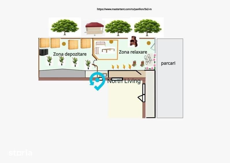 Apartament cu 2 camere în Central