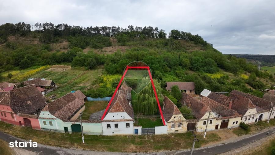 Casă cu 3 camere cu Teren 1523 Mp în Hoghilag