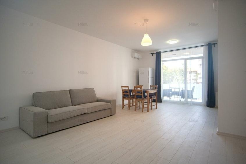 Apartament cu 2 camere semidecomandat, mobilat în Take Ionescu