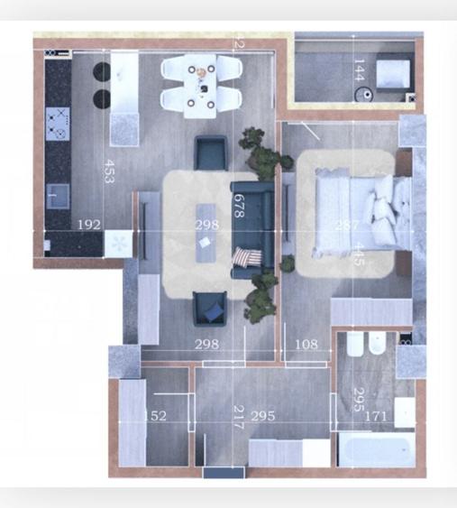 Apartament cu 2 camere decomandat în Copou