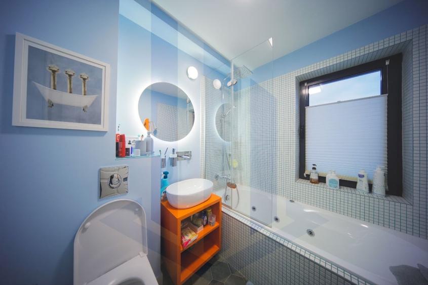 Apartament cu 3 camere decomandat, mobilat în Barbu Văcărescu