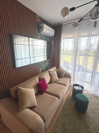 Apartament cu 2 camere semidecomandat, mobilat în Dămăroaia