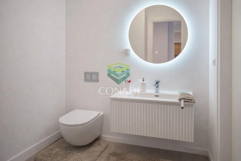 Apartament cu 2 camere semidecomandat, mobilat în Domenii