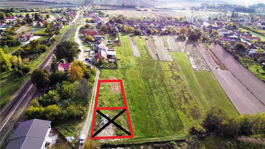 Teren Construcții intravilan de 657 mp, în Nord