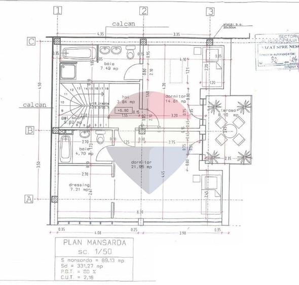 Teren Construcții intravilan de 113 mp, în Drumul Sării