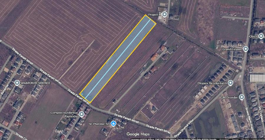 Teren Construcții intravilan de 400 mp, în Central