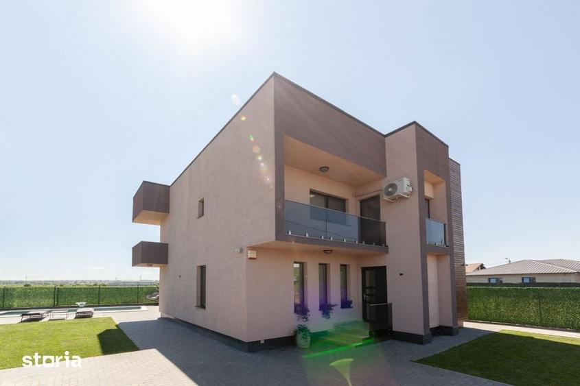 Casă cu 5 camere cu Teren 500 Mp în Ștefănești