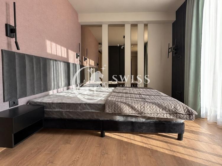 Apartament cu 2 camere semidecomandat, mobilat în Central
