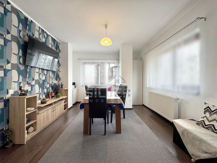 Apartament cu 3 camere semidecomandat, mobilat în Florești