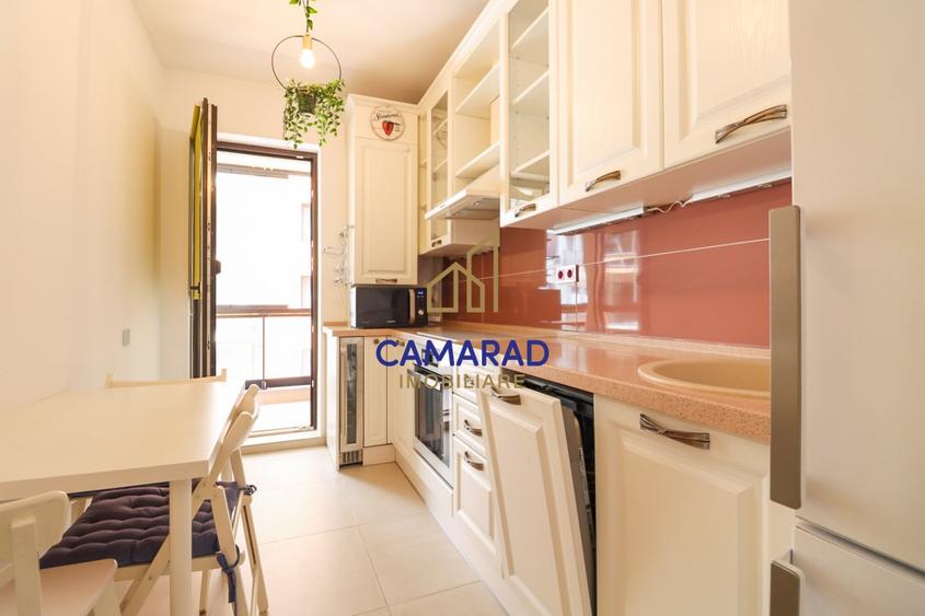 Apartament cu 3 camere decomandat, mobilat în Grozăvești