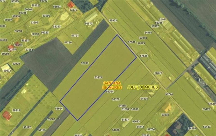 Teren Construcții intravilan de 13000 mp, în Sântana de Mureș