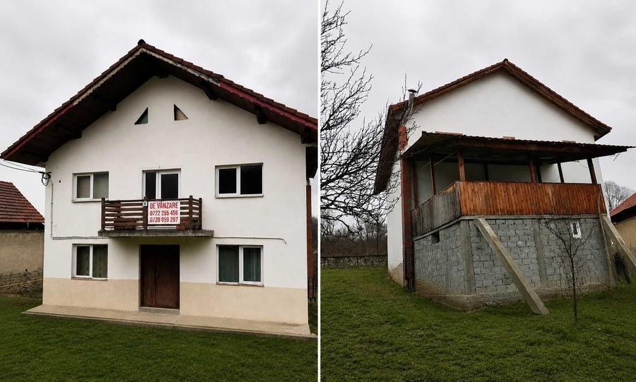 Casă cu 4 camere în Runcu
