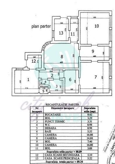 Apartament cu 3 camere în Ferdinand