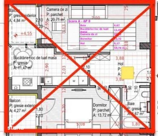 Apartament cu 2 camere în Sopor