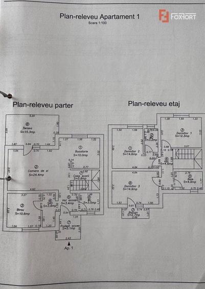 Duplex cu 4 camere cu Canalizare în Urseni