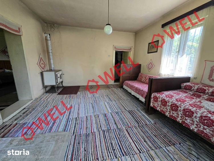 Casă cu 2 camere cu Teren 800 Mp în Ghidfalău
