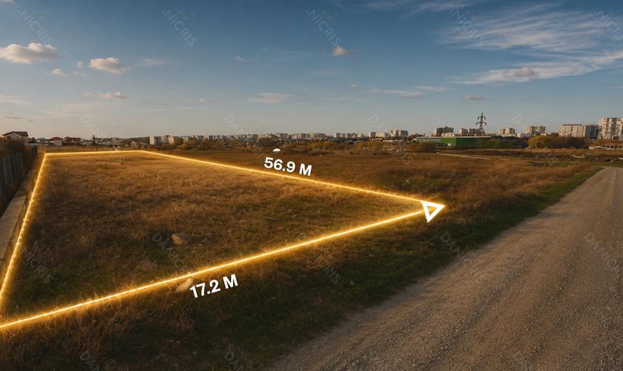 Teren Construcții intravilan de 1014 mp, în Tomis Plus