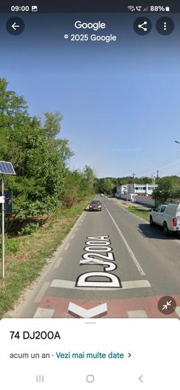 Teren Construcții intravilan de 2450 mp, în Afumați