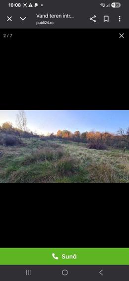 Teren de 8800 mp, în Valea lui Enache