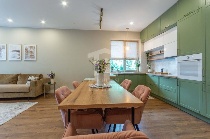 Apartament cu 3 camere decomandat, mobilat în Domenii