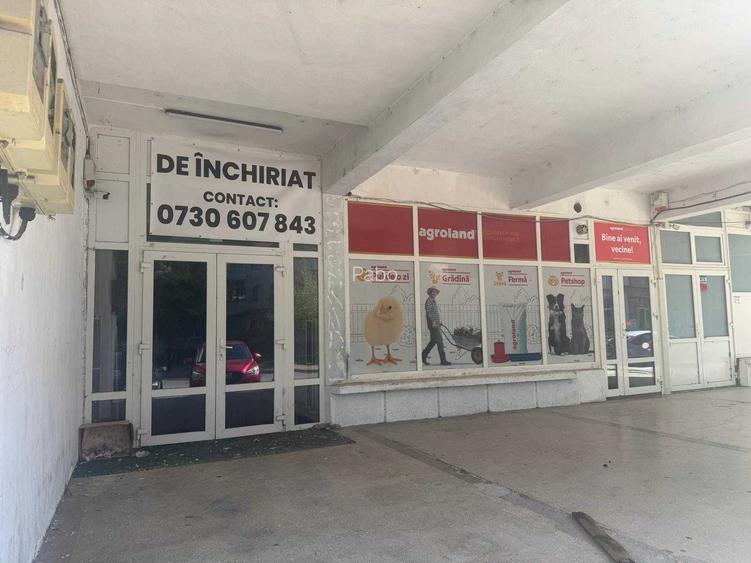 Spatiu comercial de inchiriat Esplanada Pascani, langa APIA 70,40 mp