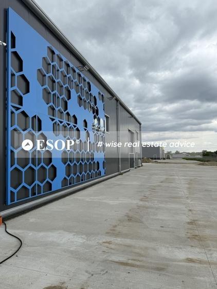 Spațiu industrial, de 600 mp, în Rudeni
