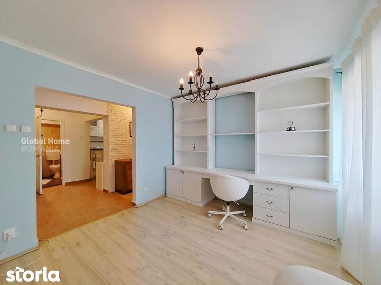Apartament cu 3 camere, mobilat în Romană