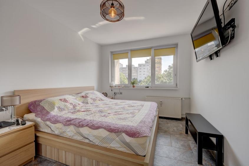 Apartament cu 2 camere semidecomandat, mobilat în Ștefan cel Mare
